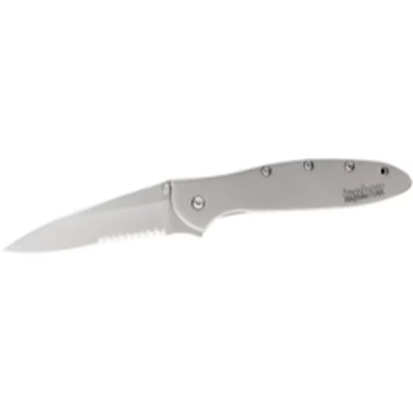 Kershaw KER1660ST Ken Onion Leek Knife with Serrated Blade, Kershaw, Mfr#: KER1660ST